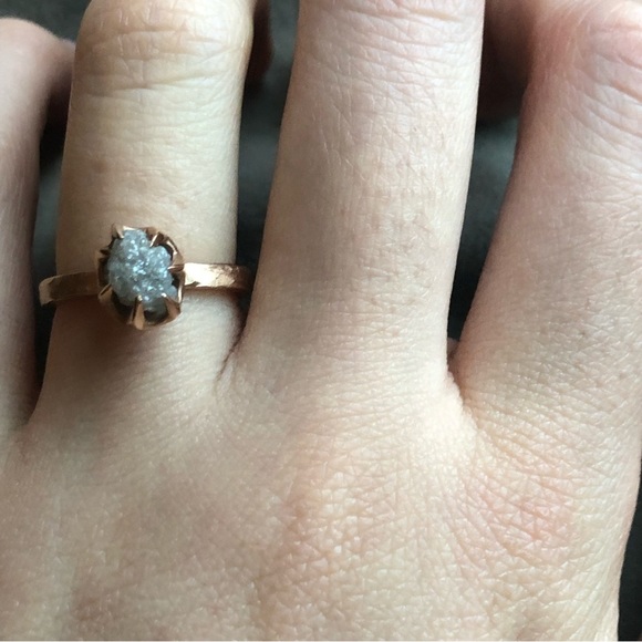 14k alternative engagement ring - Picture 11 of 12